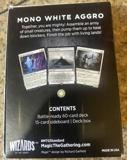Magic The Gathering Challenger Deck - Mono White Aggro - New/Sealed - Image 2