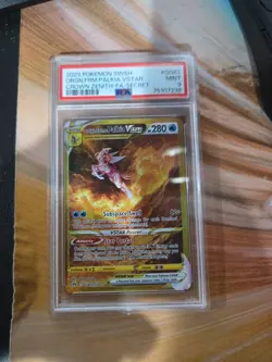 2023 Origin Forme Palkia V Star GG67 Crown Zenith Secret Rare PSA 9 Pokemon - Image 1