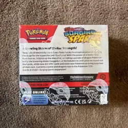 Pokemon TCG Surging Sparks Booster Box 36 Packs - New & Sealed - Small Tear - Image 3