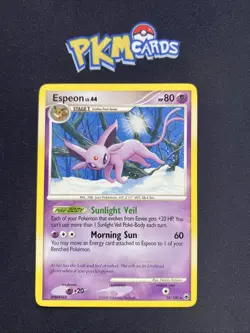 Pokemon TCG Espeon Majestic Dawn 18/100 Regular Rare LP. - Image 1