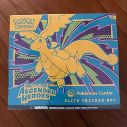 Pokemon TCG: Mega Evolution Ascended Heroes Pokemon Center ETB In Hand - Image 1