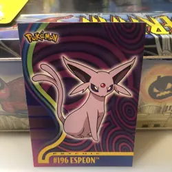 2001 TOPPS POKEMON ESPEON JOHTO LEAGUE CHAMPIONS #196 - NM - Image 2