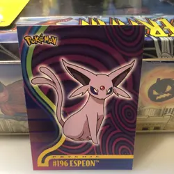 2001 TOPPS POKEMON ESPEON JOHTO LEAGUE CHAMPIONS #196 - NM - Image 3
