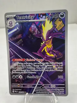 Pokemon TCG: Phantasmal Flames - Toxtricity (103/094) Illustration Rare Full Art - Image 1