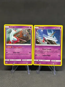 Latias/Latios - SM88/SM87 - SM Black Star Promo LP 30/30 Latios Pokemon TCG - Image 1