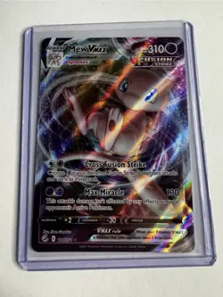 Pokemon TCG Mew VMAX 114/264 Swsh08: Fusion Strike Holo Ultra Rare - Image 1