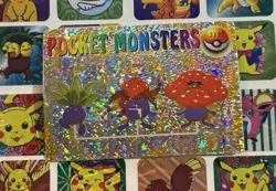 Pokemon Charizard Vintage Pocket Monsters Vending HOLO Prism Sticker 99 Nintendo - Image 3