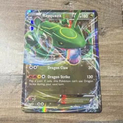 Pokemon TCG Rayquaza EX Full Art Ultra Rare Holo 60/108 Roaring Skies 180 HP - Image 1