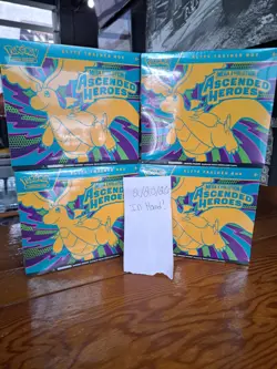 X4 Pokemon Center Ascended Heroes Elite Trainer Box ETB Sealed! IN HAND! 🔥 🔥 - Image 1
