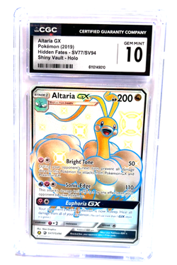 2019 POKEMON GEM MINT ALTARIA GX # SV77/SV94 HOLO GRADE 10 AWESOME ! - Image 1