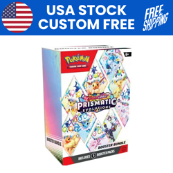 Pokemon TCG: S&V Prismatic Evolutions Factory Sealed Booster Bundle Box New - Image 1