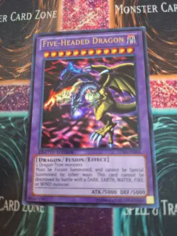 Yugioh Five-Headed Dragon LC03-EN004 Ultra Rare Limited Near Mint - Image 1