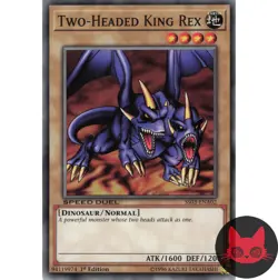 Yugioh Two-Headed King Rex SS03-ENA02 Common 1st Edition NM - Image 1