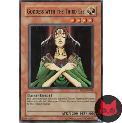 Yugioh Goddess with the Third Eye DB2-EN097 Common LP - Image 1