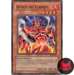 Yugioh Spirit of Flames LON-067 Common NM - Image 1