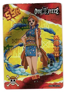 NAMI SSR HHW-SSR-018 One Piece Thousand Sunny Anime Collectible Card - Image 1