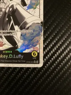 2026 One Piece CCG - Monkey.D.Luffy - ST29-001 Alt Art Leader Card English - Image 5