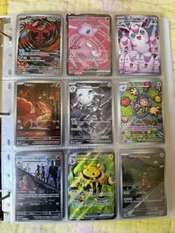 Pokemon TCG Scarlet & Violet Mega Evolution Lot 100+ Cards IR EX All NM/Mint - Image 1