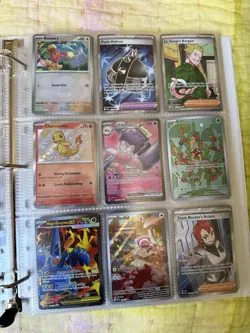 Pokemon TCG Scarlet & Violet Mega Evolution Lot 100+ Cards IR EX All NM/Mint - Image 4