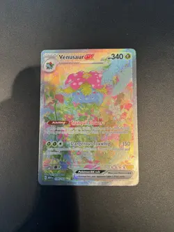 Pokemon Ivysaur & Venusaur ex Full Art Holo Cards Set 151 English Lot - Image 2