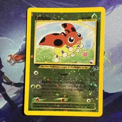 Pokemon Ledyba card 7/18 TCG Southern Islands Reverse Holo promo LP - Image 1