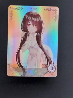 Kurumi Tokisaki Goddess Story Waifu Anime Trading Card SR - Image 1
