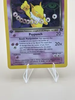 Pokemon Dark Hypno 1st Edition Holo Rare Card Team Rockets Set 9/82 - Image 5