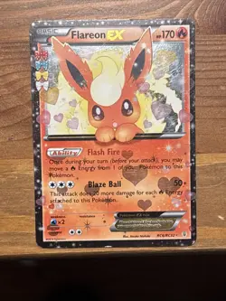 Pokemon TCG Flareon EX Holo Rare Card Radiant Collection RC6/RC32 - Image 3