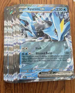 Pokemon *JUMBO* Card Lot Of 25 Kyurem ex Oversized Cards - Image 1