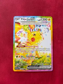 Pikachu ex 238/191 Sv08: Surging Sparks Holo-Comes with one random Sleeve Card! - Image 3