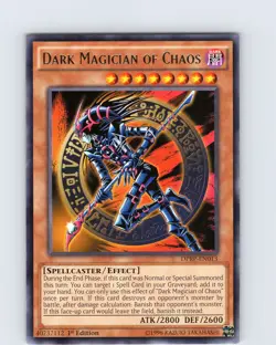 Yu-Gi-Oh TCG Dark Magician Of Chaos DPRP-EN013 1st Edition Rare Card NM - Image 1