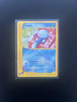 Pokemon TCG Wooper Aquapolis 66/147 Regular Common Card - Image 1