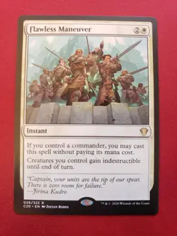 Flawless Maneuver #26 C20 MtG - Image 1