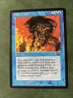 Force of Will - Alliances - Near Mint/NM | MTG - Image 1