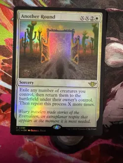 MTG Another Round [Outlaws of Thunder Junction Prerelease Promos] Foil Near Mint - Image 1