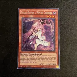 Yu-Gi-Oh! Ghost Reaper & Winter Cherries SHVI-EN040 1st Ed NM - Image 1