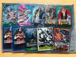 One Piece CCG Card Lot Sabo Crocodile Doffy Yamato Kuzan Hody Jones ENGLISH - Image 1