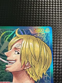 One Piece Card Game TCG Sanji OP02-026 Alt Art Leader - Image 4