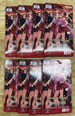 One Piece TCG EB-03 Heroines Sleeved Booster Pack (Lot of 8) SHIPS TODAY - Image 1