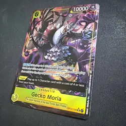One Piece The Azure Sea’s Seven Gecko Moria OP14-104 SR Alt Art English. NM - Image 2