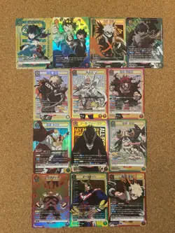 union arena My Hero Academia card Foil Holo anime card 13set - Image 1