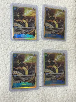Kaido OP 05-118 One Piece Card Game Playset x4 - Image 1