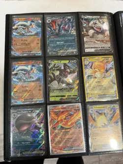 Binder Of Pokemon Cards. Rare, Secret Rare, Full Art. 20 Pages 180 Cards - Image 4