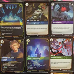 Riftbound league of legends Spiritforged (12) Card Foil Lot (NM) - Image 2