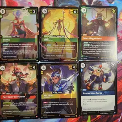 Riftbound league of legends Spiritforged (12) Card Foil Lot (NM) - Image 3