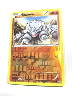 RHYHORN - 49/83 - XY GENERATIONS - Reverse Holo - Pokemon Card - NM - Image 1