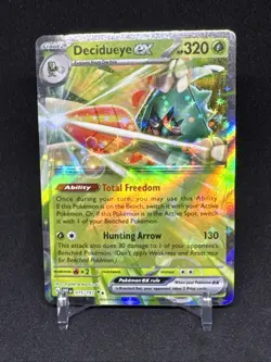 Decidueye ex 015/197 Obsidian Flames Double Rare Pokemon TCG Card NM - Image 1
