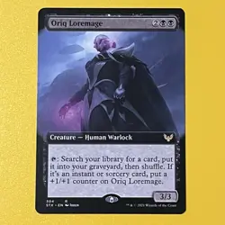 Oriq Loremage | Extended Art | R | 304 | Strixhaven: School of Mages | MTG - Image 1
