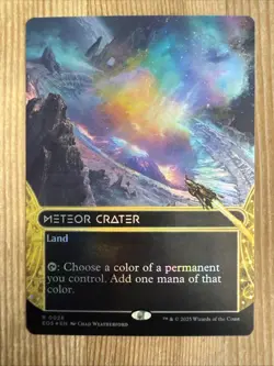 Meteor Crater - Foil - Borderless - EOS - MTG - EN - NM - 0016 - Image 1