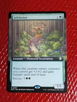 Mtg ECC Lorwyn — Extended — Jubilation — NM - Image 1